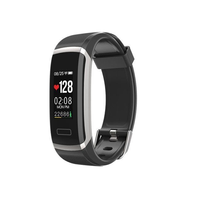 GT101 Smart Bracelet Sport Watch Heart Rate Monitor Pedometer Fitness Tracker Compatible IOS Android For Men Women - Free Shipping - aurelia-clothing-8955