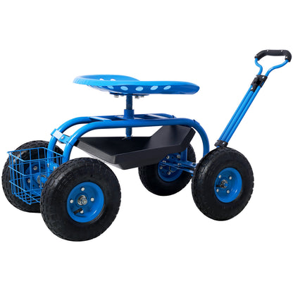 Garden Scooter Garden Cart Seat-Free Shipping - aurelia-clothing-8955