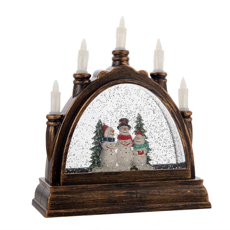 Glass Candle Light Holiday Portable Lantern - Free Shipping - aurelia-clothing-8955