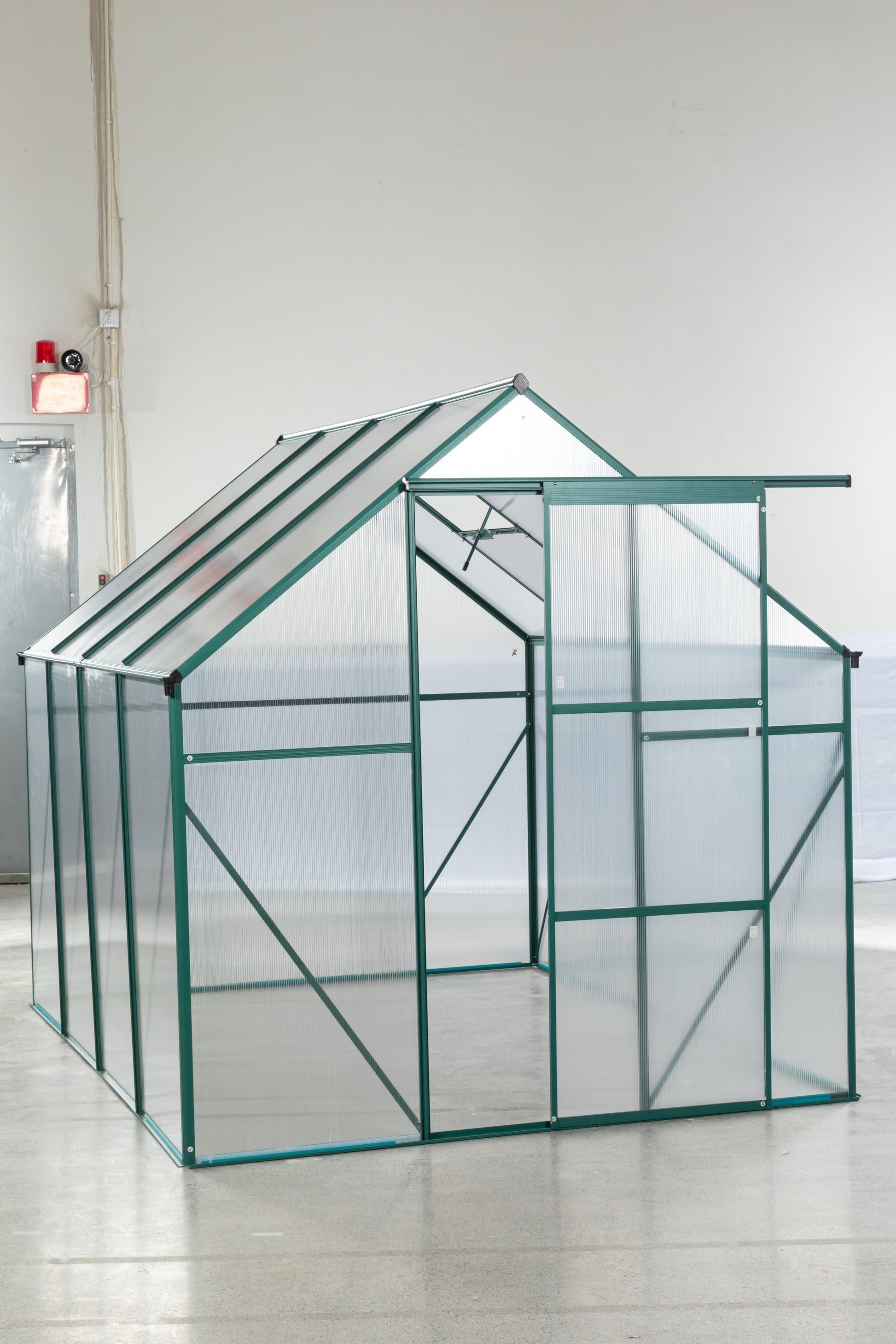 Green-6 x 8 FT Outdoor Patio Greenhouse - Free Shipping - aurelia-clothing-8955