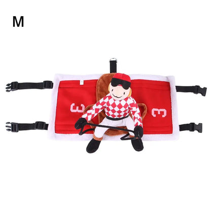 Pet Dog Santa Claus Riding Costume-Free Shipping