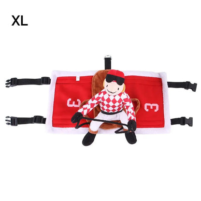 Pet Dog Santa Claus Riding Costume-Free Shipping