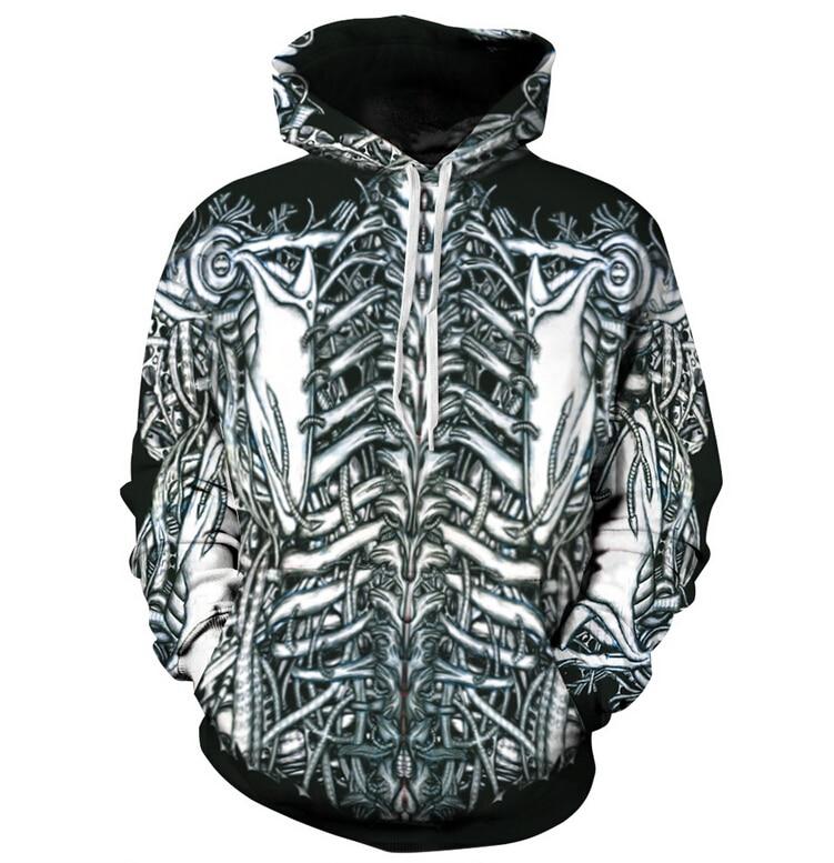 Halloween Couples Men Women 3D Graphic Print Hoodie Sweatshirt - Free Shipping - aurelia-clothing-8955