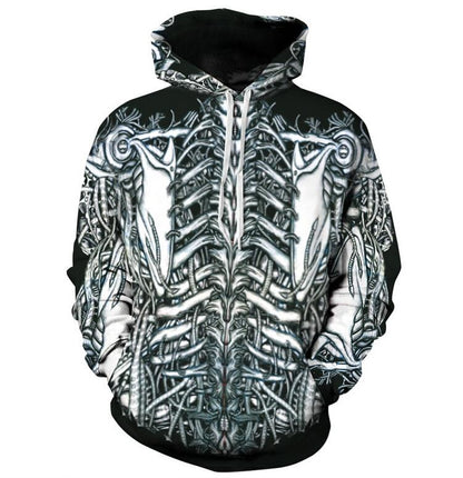 Halloween Couples Men Women 3D Graphic Print Hoodie Sweatshirt - Free Shipping - aurelia-clothing-8955