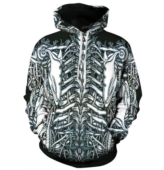 Halloween Couples Men Women 3D Graphic Print Hoodie Sweatshirt - Free Shipping - aurelia-clothing-8955