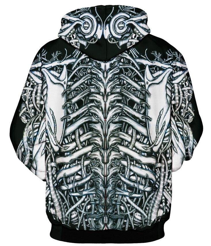 Halloween Couples Men Women 3D Graphic Print Hoodie Sweatshirt - Free Shipping - aurelia-clothing-8955
