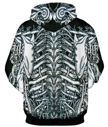 Halloween Couples Men Women 3D Graphic Print Hoodie Sweatshirt - Free Shipping - aurelia-clothing-8955