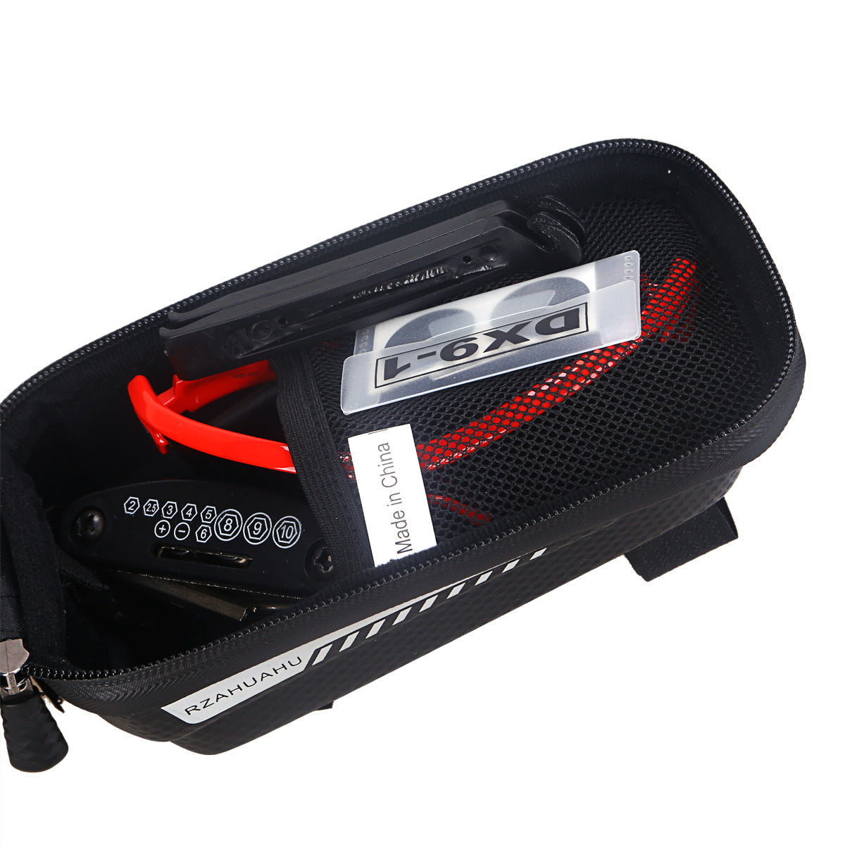 Hard Shell Bicycle Bag Front Beam Bag Mountain Bike Mobile Phone Touch Screen Upper Tube Bag Saddle Bag Riding Equipment - Free Shipping - aurelia-clothing-8955