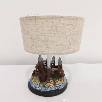 Harry Potter - Hogwarts Castle Resin Lamp - Free Shipping - aurelia-clothing-8955