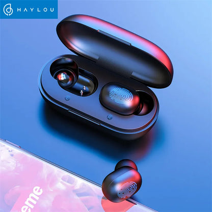 Haylou GT1 TWS Fingerprint Touch Bluetooth Earphones, HD Stereo Wireless Headphones,Noise Cancelling Gaming Headset - Free Shipping - aurelia-clothing-8955
