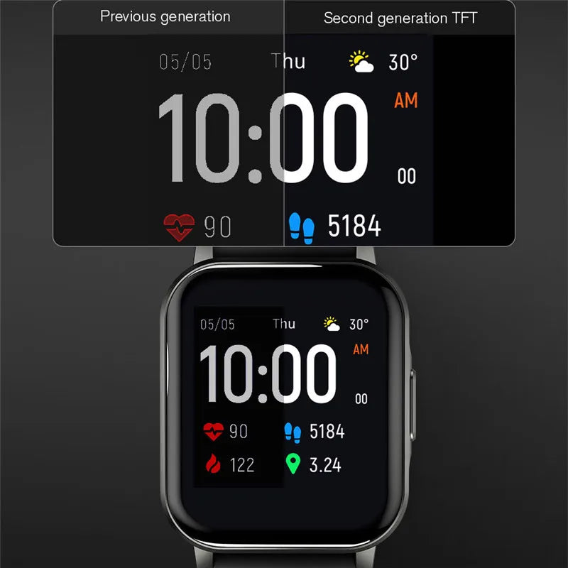 Haylou LS02 Smart Watch -Free Shipping - aurelia-clothing-8955