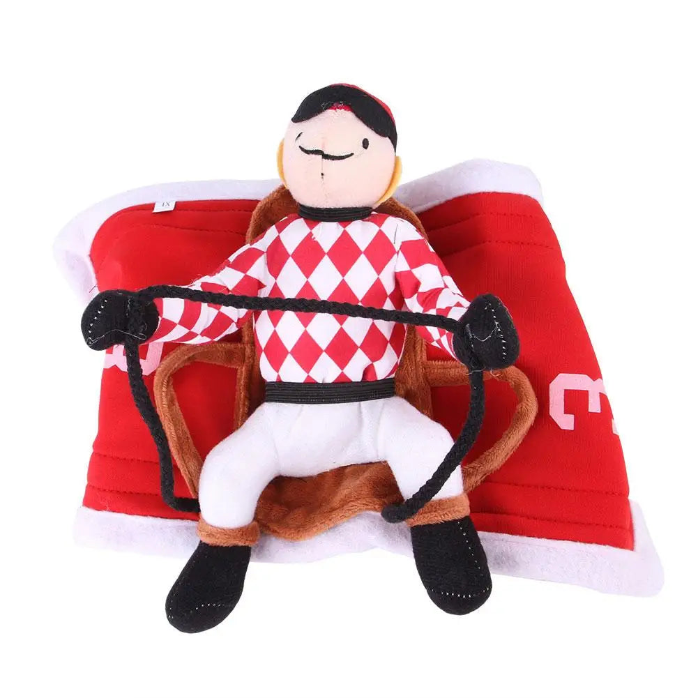 Pet Dog Santa Claus Riding Costume-Free Shipping