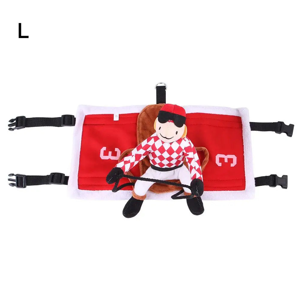 Pet Dog Santa Claus Riding Costume-Free Shipping