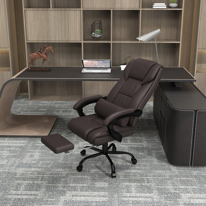 High Back Vibration Massage Office Chair with 6 Points, Hight Adjustable Computer Desk Chair, Reclining Office Chair  - Free Shipping - aurelia-clothing-8955