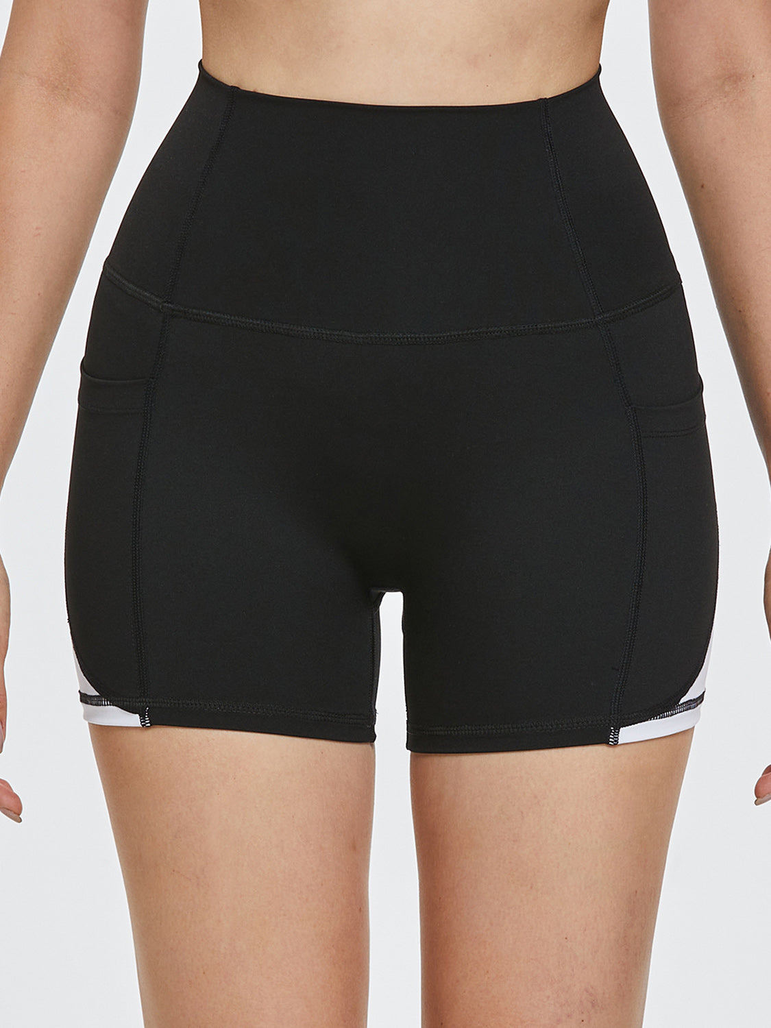High Waist Active Shorts - Free Shipping - aurelia-clothing-8955
