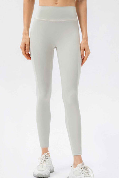 High Waist Slim Fit Long Sports Pants - aurelia-clothing-8955