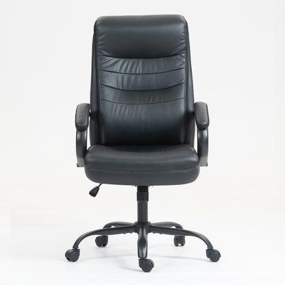 High backrest PU material office chair-Free Shipping - aurelia-clothing-8955