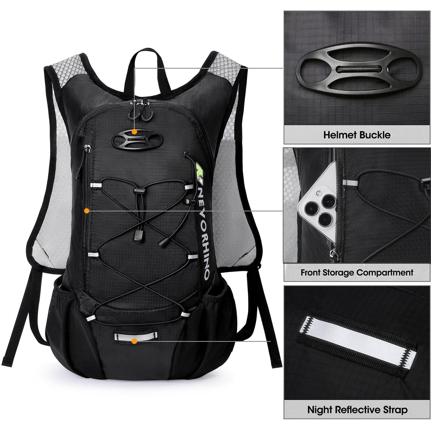 Hiking Bag Outdoor Sports Water Bag Oxford Cloth Backpack Ultra Light Hiking Bag Cycling Water Bag Backpack - Free Shipping - aurelia-clothing-8955