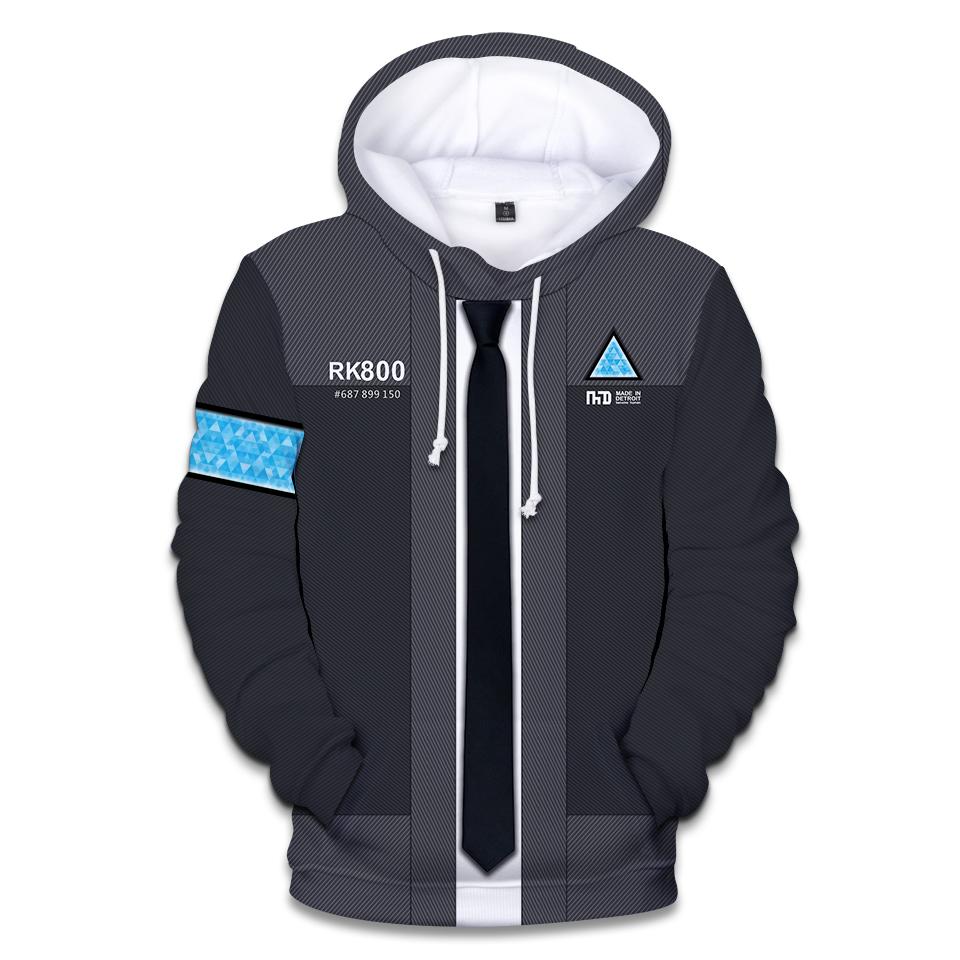Hot Detroit Become Human 3D Print Hoodies for Men women - Free Shipping - aurelia-clothing-8955