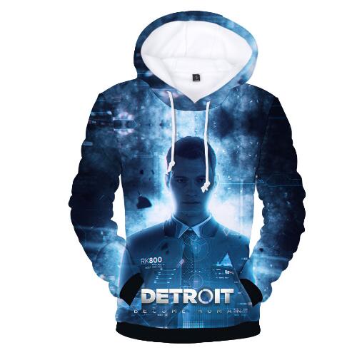 Hot Detroit Become Human 3D Print Hoodies for Men women - Free Shipping - aurelia-clothing-8955