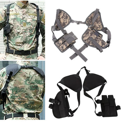 Hotest Left Right Hand Tactical Nylon Gun Holster Universal Pistol Gun Carry Pouch Concealed Shoulder Holster Glock Accessories - Free Shipping - aurelia-clothing-8955