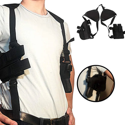 Hotest Left Right Hand Tactical Nylon Gun Holster Universal Pistol Gun Carry Pouch Concealed Shoulder Holster Glock Accessories - Free Shipping - aurelia-clothing-8955