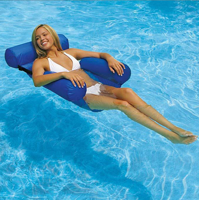 Inflatable floating row floating chair backrest recliner floating bed sofa - Free Shipping - aurelia-clothing-8955