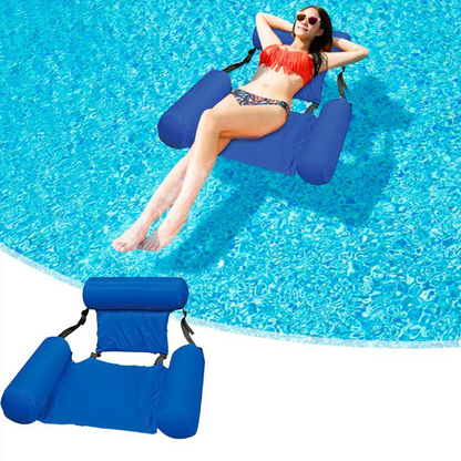 Inflatable floating row floating chair backrest recliner floating bed sofa - Free Shipping - aurelia-clothing-8955