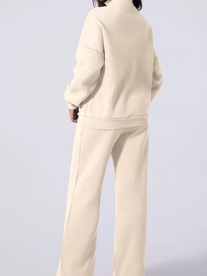 Jacket and Drawstring Pants Active-Free Shipping - aurelia-clothing-8955
