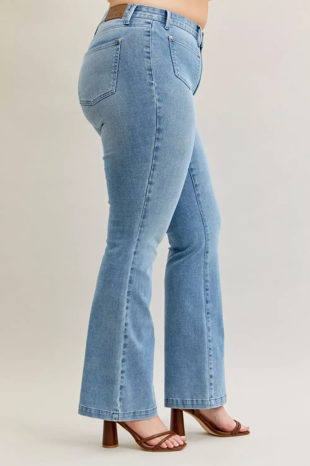 Judy Blue Full Size Mid Rise Bootcut-Free Shipping - aurelia-clothing-8955