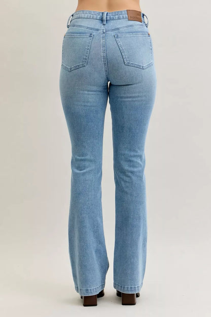 Judy Blue Full Size Mid Rise Bootcut-Free Shipping - aurelia-clothing-8955