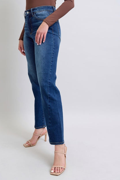 Judy Blue Full Size Side Seam Detail Straight Jeans with Pockets - aurelia-clothing-8955