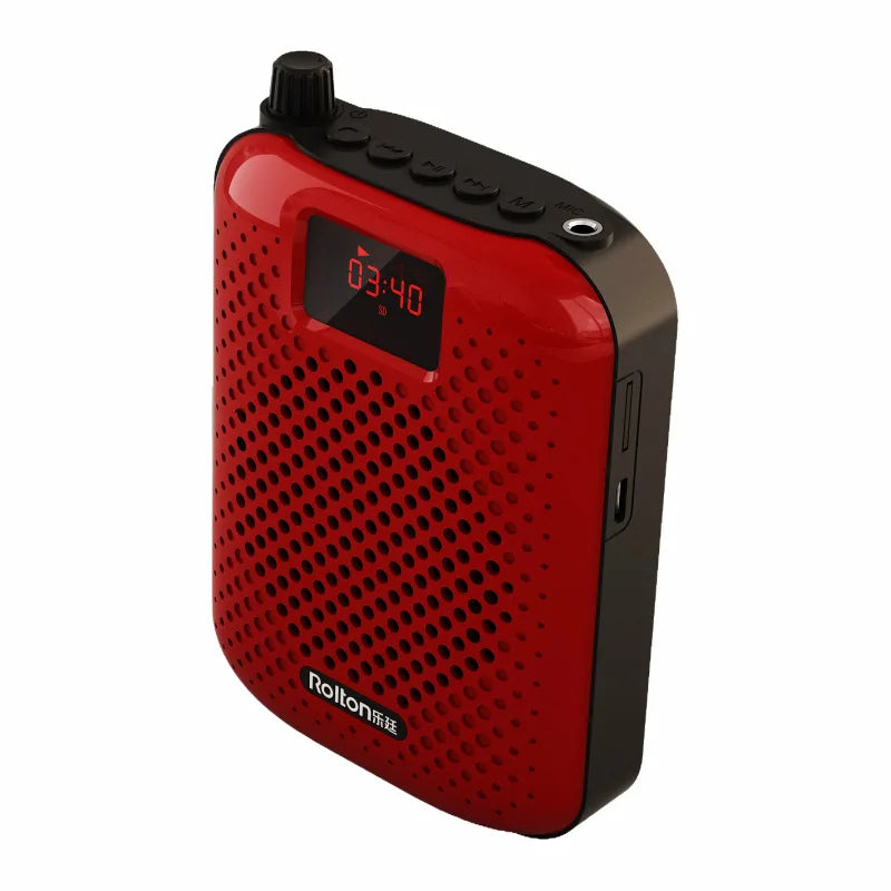 K500 Microphone Bluetooth Loudspeaker Portable Auto Pairing USB Charging Voice Amplifier Megaphone Speaker For Teaching - Free Shipping - aurelia-clothing-8955