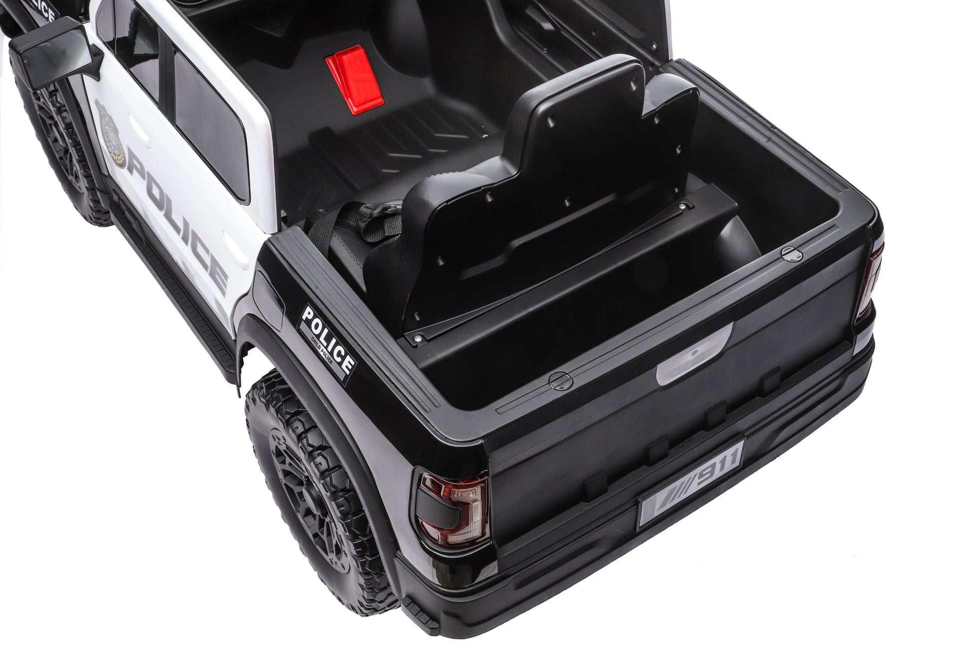 Kids Ride On Police Car, 12V Electric Vehicle-Free Shipping - aurelia-clothing-8955