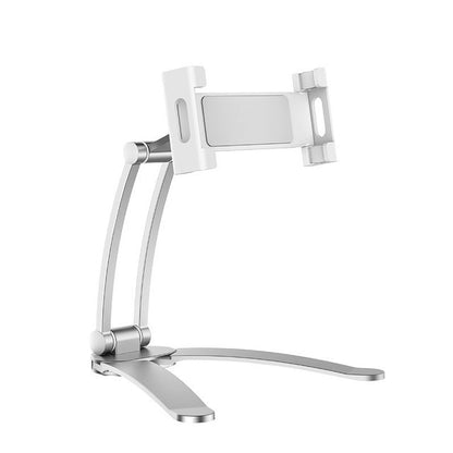 Kitchen Tablet Stand Wall Desk Tablet Mount Stand Fit For 5-10.5 inch Width Tablet  Metal Bracket Smartphones Holders - Free Shipping - aurelia-clothing-8955