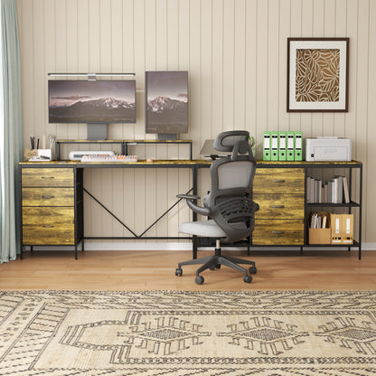L-Shaped Computer Desk with Power Outlets & USB-C-Free Shipping - aurelia-clothing-8955