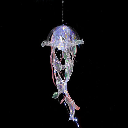 LED decorative hanging jellyfishlight realistic Handmade jelly fish led jellyfish light lantern - Free Shipping - aurelia-clothing-8955