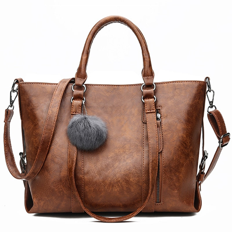 LEFTSIDE Luxury Handbags For Women Designer Shoulder Bags Female Vintage Crossbody Bag Ladies Big Purses and Handbags - Free Shipping - aurelia-clothing-8955