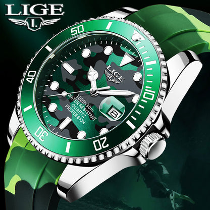 LIGE Mens Quartz Watch-Free Shipping - aurelia-clothing-8955