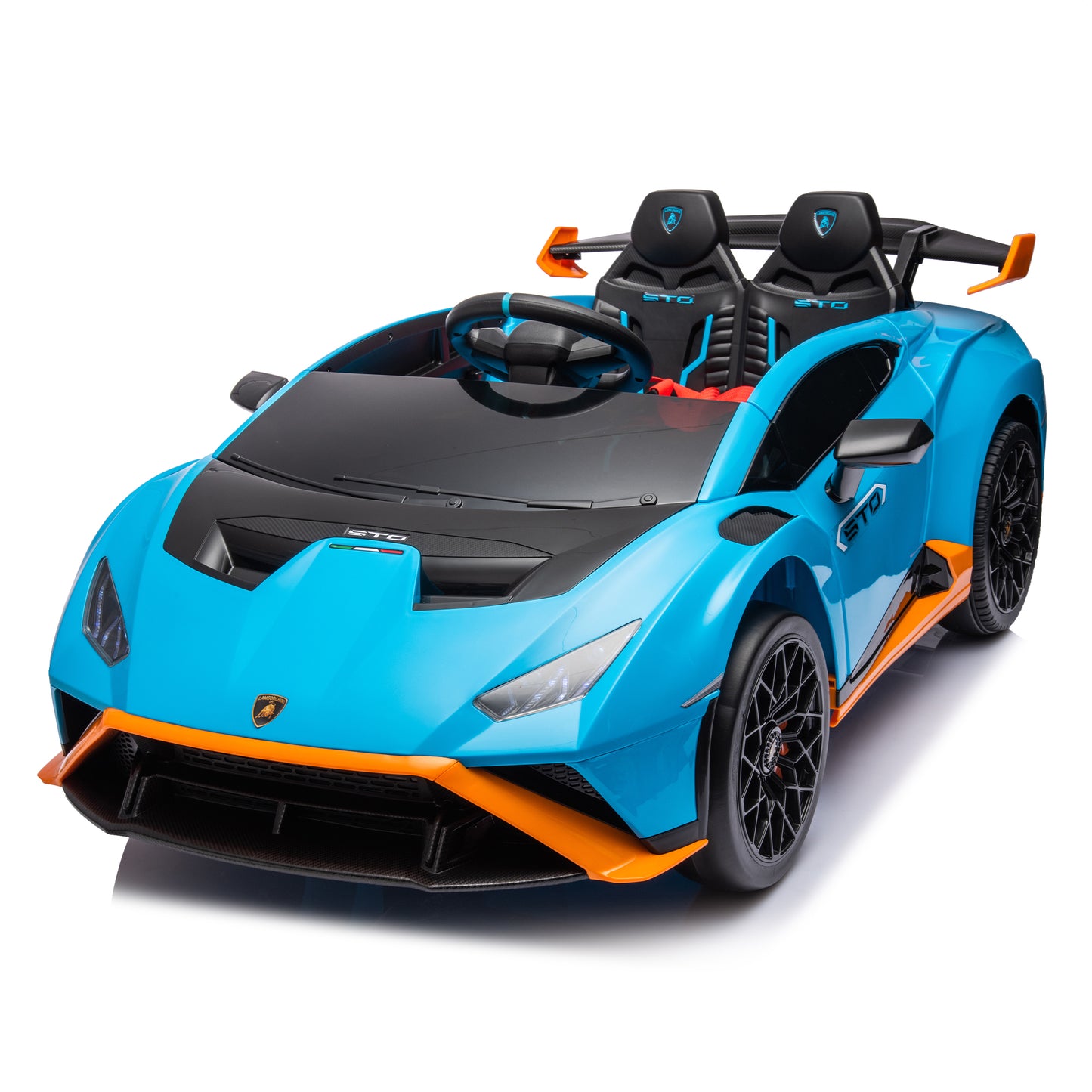 Lamborghini Huracan Sto 24V Kids Electric Ride-On Drift Car-Free Shipping - aurelia-clothing-8955
