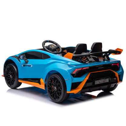Lamborghini Huracan Sto 24V Kids Electric Ride-On Drift Car-Free Shipping - aurelia-clothing-8955