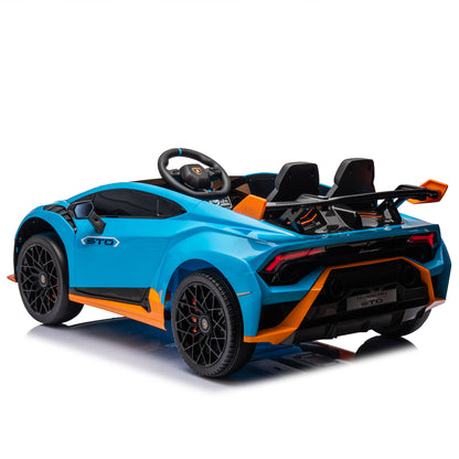 Lamborghini Huracan Sto 24V Kids Electric Ride-On Drift Car-Free Shipping - aurelia-clothing-8955