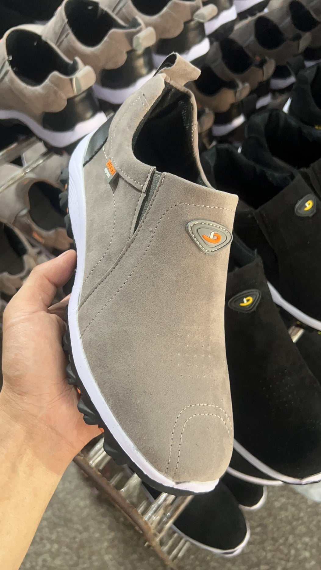Large size outdoor leisure mens shoes, spring and autumn new sports and leisure shoes, fashionable round toe - Free Shipping - aurelia-clothing-8955