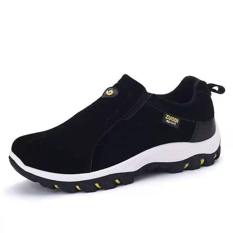 Large size outdoor leisure mens shoes, spring and autumn new sports and leisure shoes, fashionable round toe - Free Shipping - aurelia-clothing-8955