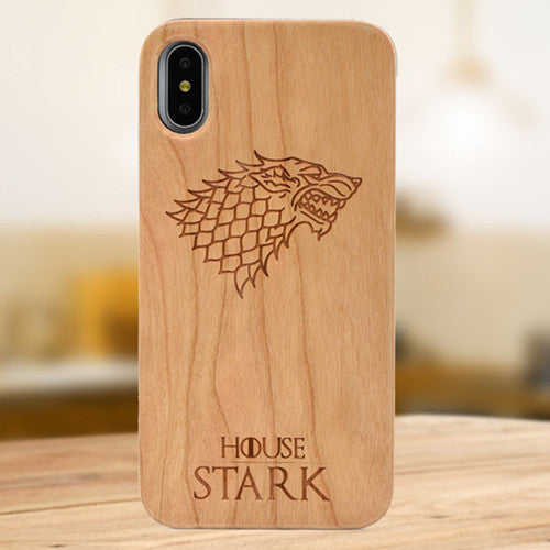 Laser Engraving Real Wood Cell Phone Case for iPhone XS MAX XR 7 8PLUS X Wooden Unique Shock Customized Bamboo Phone Cover Shell-Free Shipping - aurelia-clothing-8955