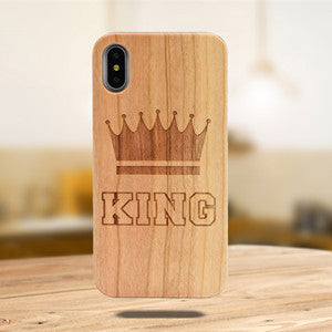 Laser Engraving Real Wood Cell Phone Case for iPhone XS MAX XR 7 8PLUS X Wooden Unique Shock Customized Bamboo Phone Cover Shell-Free Shipping - aurelia-clothing-8955