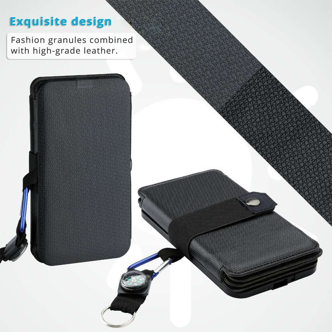Lerranc Portable Folding 10W Solar Panels Charger 5V 2.1A USB Output Solar Cells for Cellphones Outdoors - Free Shipping - aurelia-clothing-8955