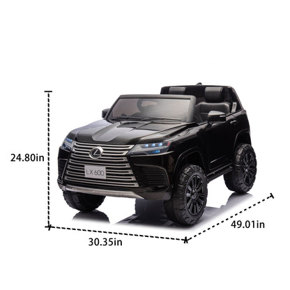 Licensed LEXUS LX600 24V Two-seater Kids Ride On-Free Shipping - aurelia-clothing-8955