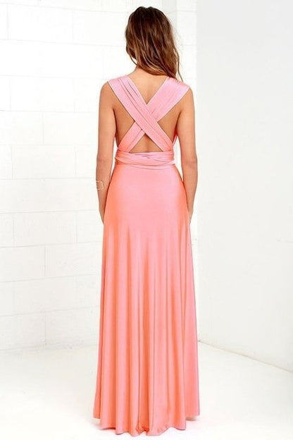 Light Blue Bridesmaid Dresses Country Beach Wedding Dress - Free Shipping - aurelia-clothing-8955