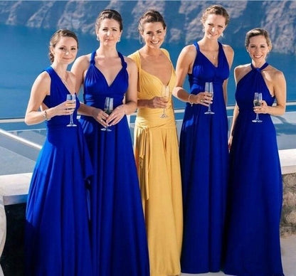 Light Blue Bridesmaid Dresses Country Beach Wedding Dress - Free Shipping - aurelia-clothing-8955